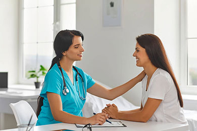 Some things you can do to calm young patients as...